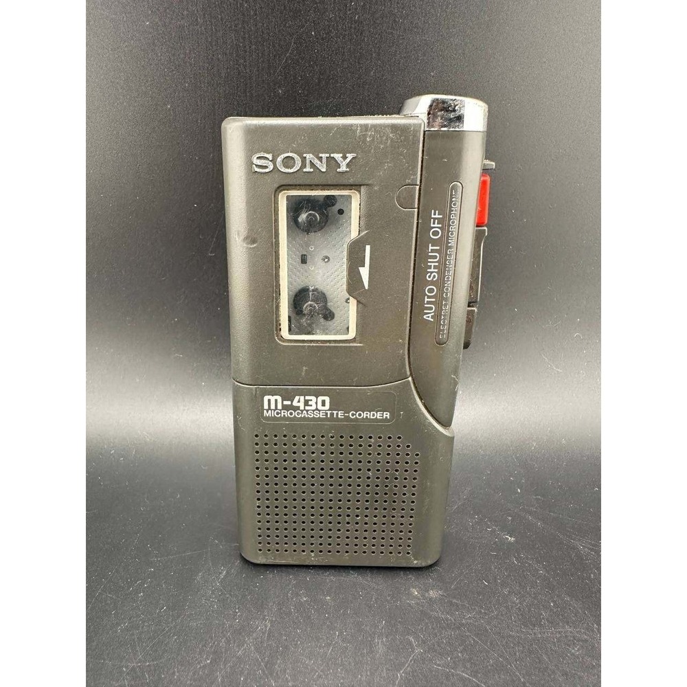 Sony M-430 Microcassette-Corder Handheld Voice Recorder Untested - 059 (60)